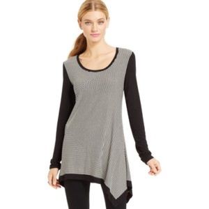 Grace Elements striped long sleeve tunic